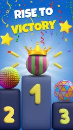 Candy Ball Run - Rolling Games 4